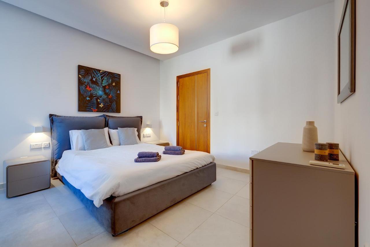 Luxe Apartment With Valletta And Harbour Views 斯利马 外观 照片