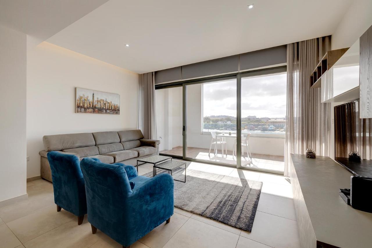 Luxe Apartment With Valletta And Harbour Views 斯利马 外观 照片