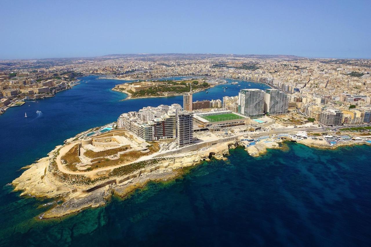 Luxe Apartment With Valletta And Harbour Views 斯利马 外观 照片