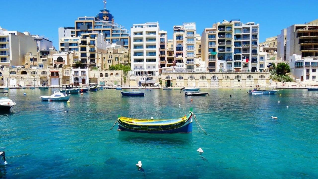Luxe Apartment With Valletta And Harbour Views 斯利马 外观 照片