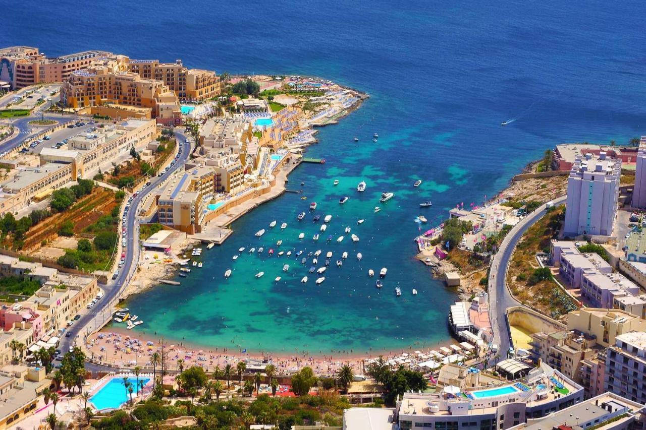 Luxe Apartment With Valletta And Harbour Views 斯利马 外观 照片