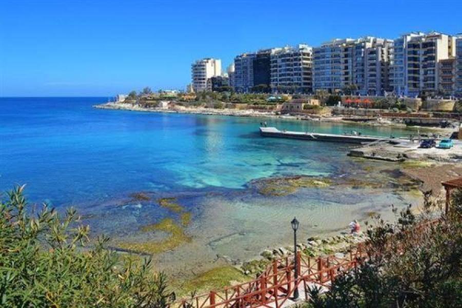 Luxe Apartment With Valletta And Harbour Views 斯利马 外观 照片