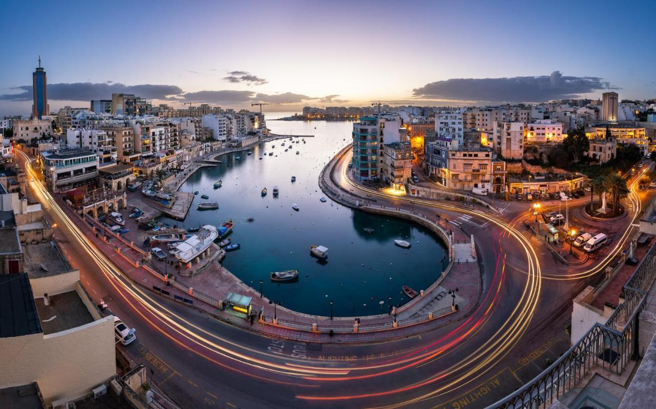 Luxe Apartment With Valletta And Harbour Views 斯利马 外观 照片