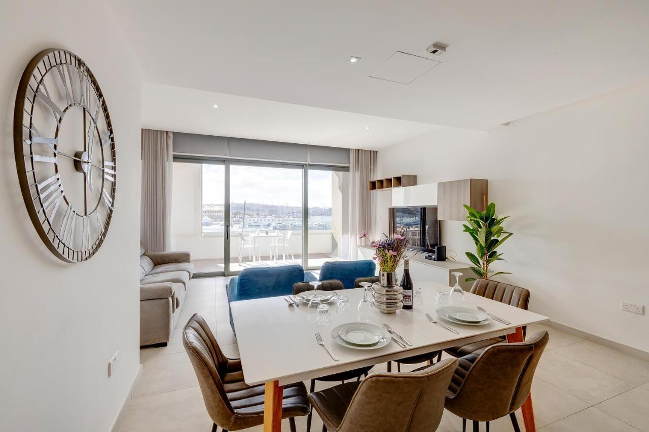 Luxe Apartment With Valletta And Harbour Views 斯利马 外观 照片